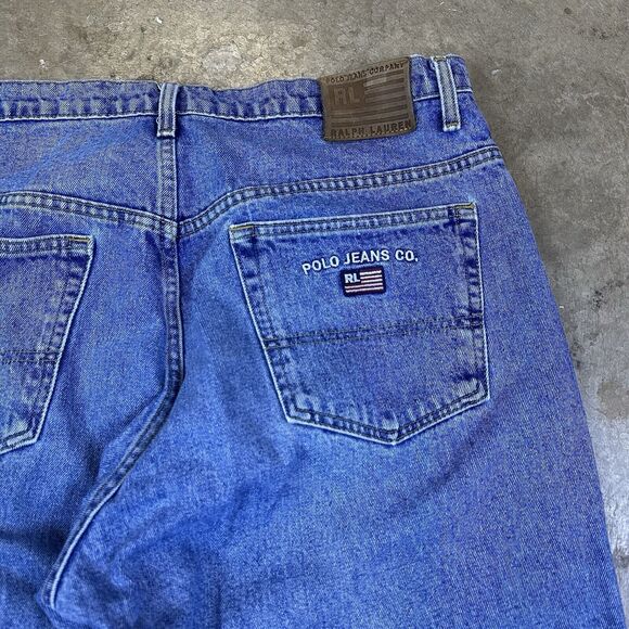 Vintage Baggy Polo Jeans Co Jeans - Picture 6 of 6
